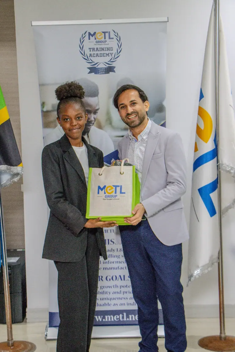 Michelle Mugo at a professional training academy event
